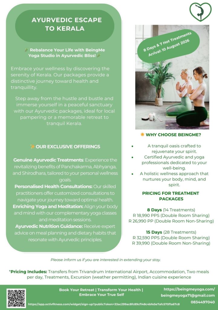 ayurvedic yoga retreat kerala